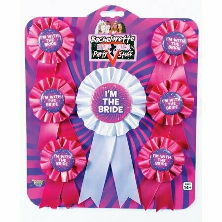I&#39;m With The Bride Ribbons /7Pcs