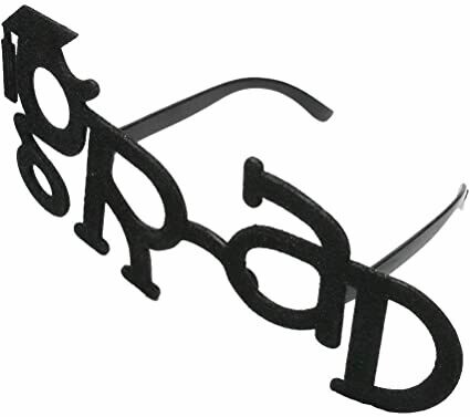 Grad Letters Glasses