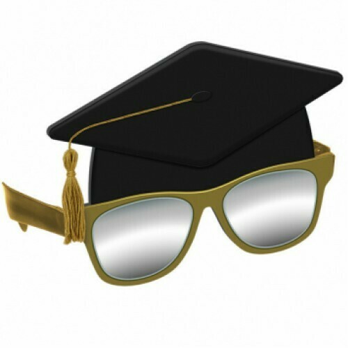 Grad Hat Glasses