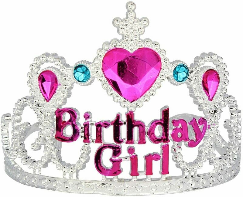 Birthday Girl Plastic Tiara /1Pc