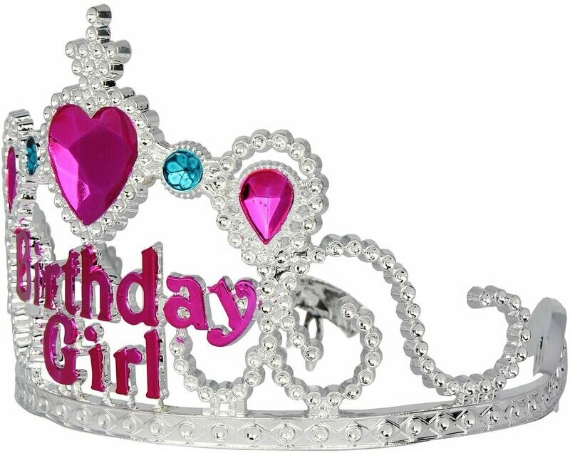 Birthday Girl Plastic Tiara /1Pc