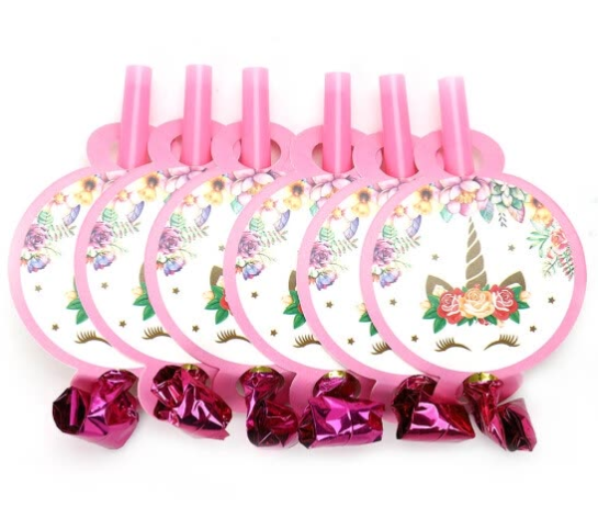 Baby Unicorn Blowouts /6Pcs