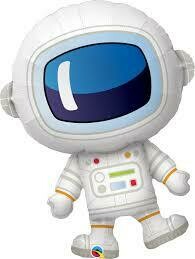 Supershape Space Astronaut Foil Balloon