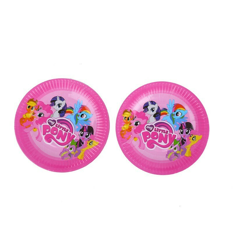 Paper Plates My Little Pony /10Pcs Paper Plates My Little Pony /10Pcs