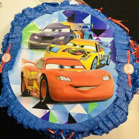 Cars Pull Pinata