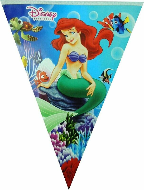 Ariel The Beautiful Mermaid Flag Banner