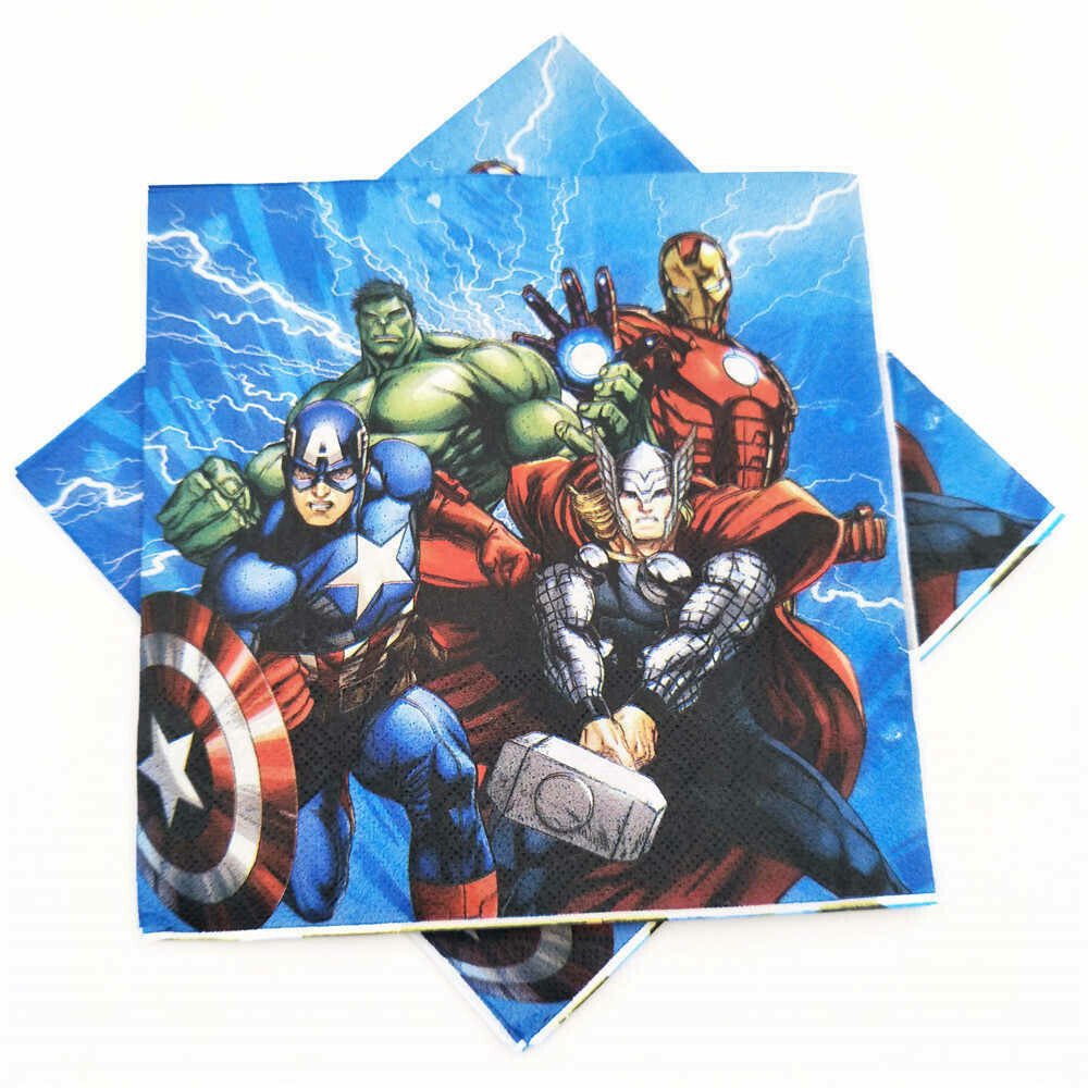 Avengers Napkins /20Pcs