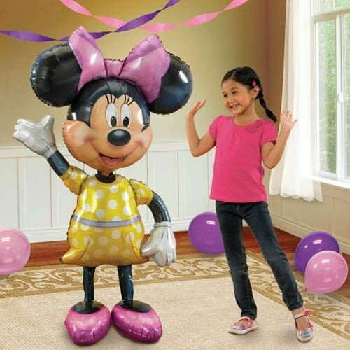 Minnie Mouse AirWalker Foil Balloon
