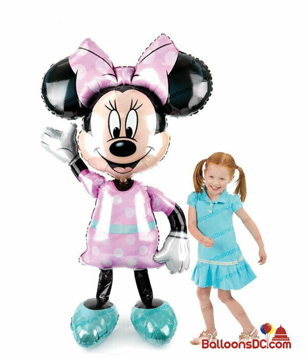 Minnie Mouse AirWalker Foil Balloon