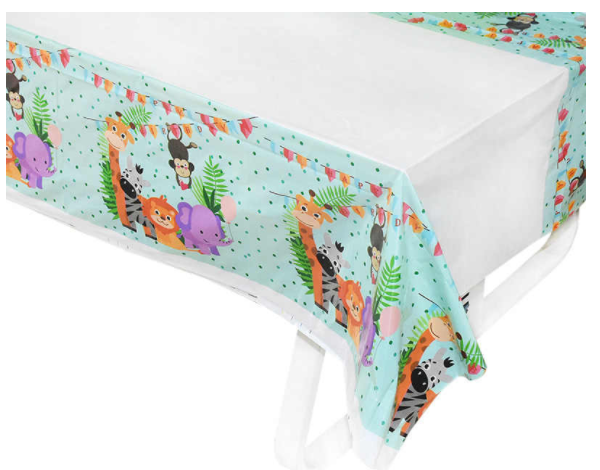 Zoo Jungle Animals Tablecover