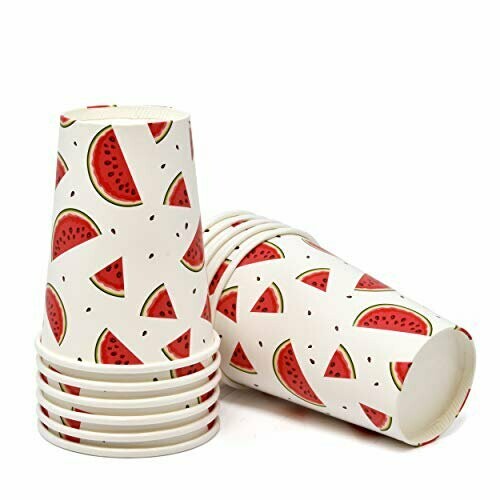 Watermelon Paper Cups /10Pcs