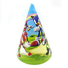 Sonic The Hedgehog Hats /5 Pcs