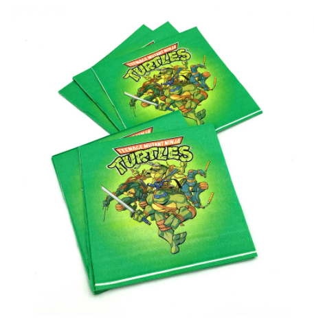 Ninja Turtles Napkins /20Pcs Ninja Turtles Napkins /20Pcs