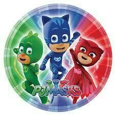 Paper Plates Pj Masks /10Pcs