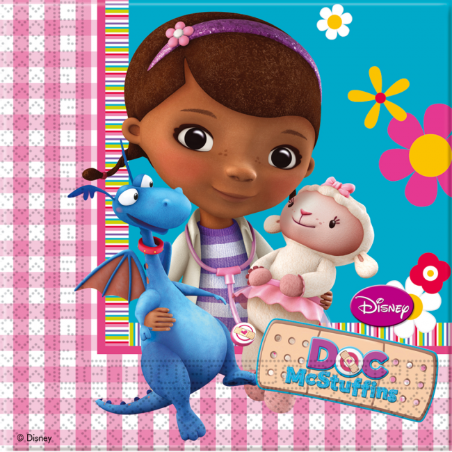 Doc McStuffins Napkins /20Pcs