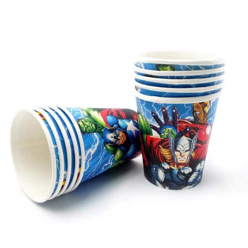 Avengers Cups /10Pcs