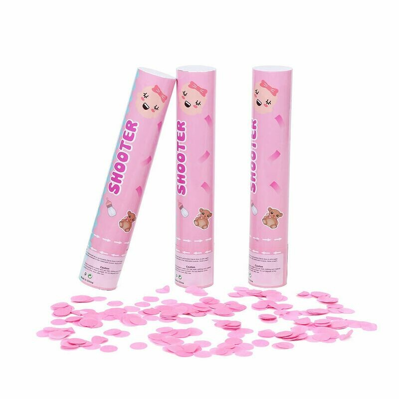 Pink Confetti Poppers /1Pc