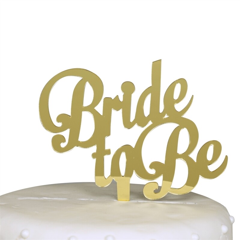 Bride To Be Cake Topper /1Pc