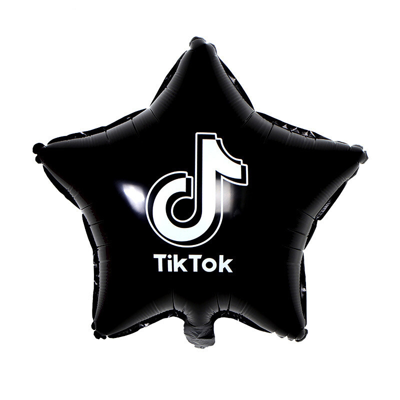 Tik Tok Star Foil Balloon
