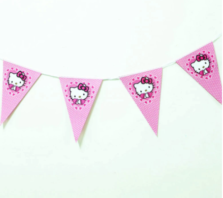 Hello Kitty Flag Banner