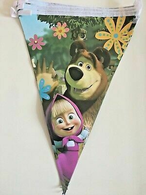 Masha And The Bear Flag Banner