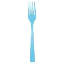 Powder Blue Forks /20Pcs