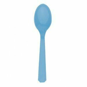Powder Blue Spoons /20Pcs