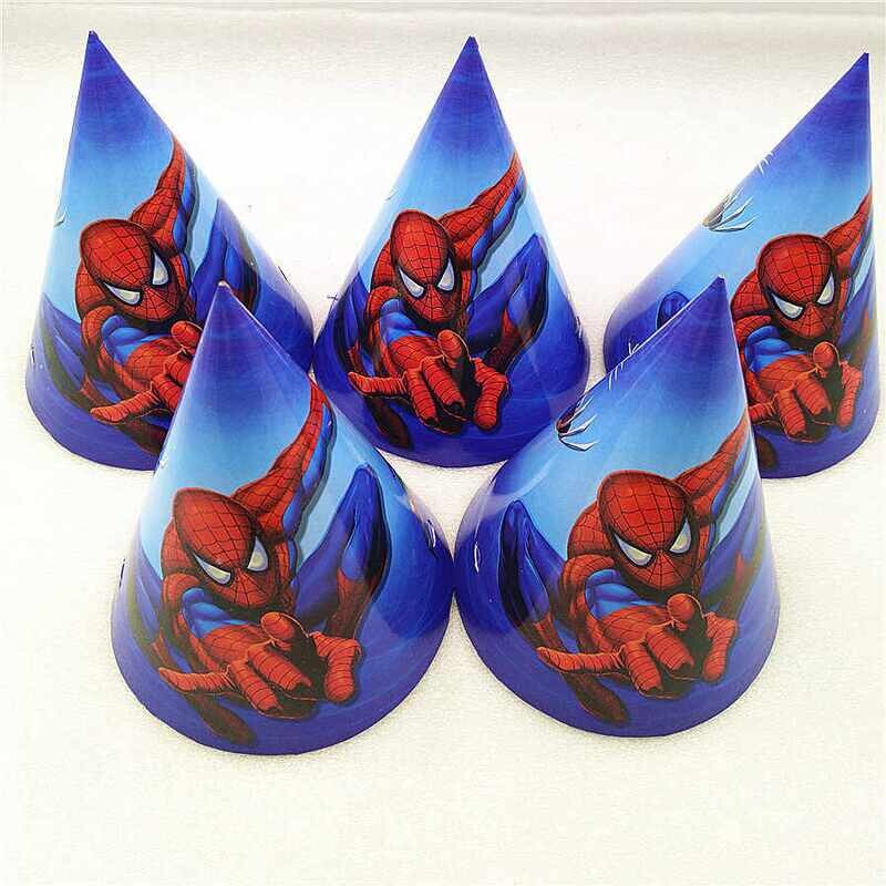 Spiderman Hats /5 Pcs