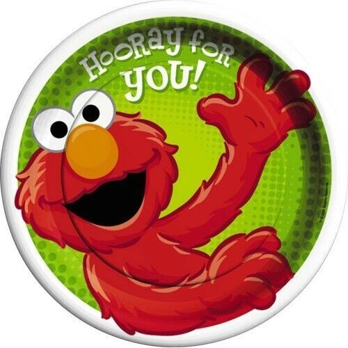 Sesame Street Plates /10Pcs