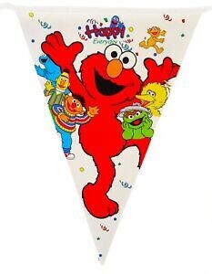 Sesame Street Flag Banner