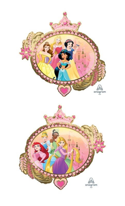 SuperShape Princesses Once Upon A Time Foil Balloon