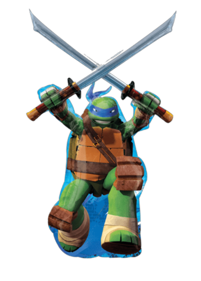 SuperShape Leonardo Ninja Turtles Foil Balloon