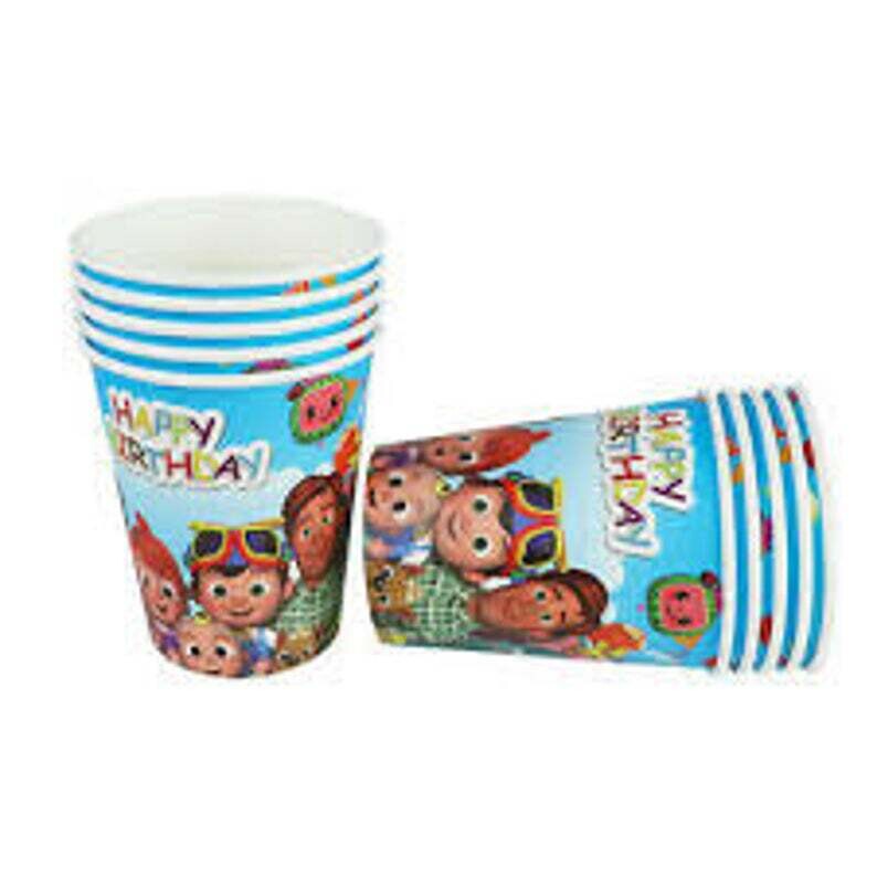 Cocomelon Paper Cups /10Pcs