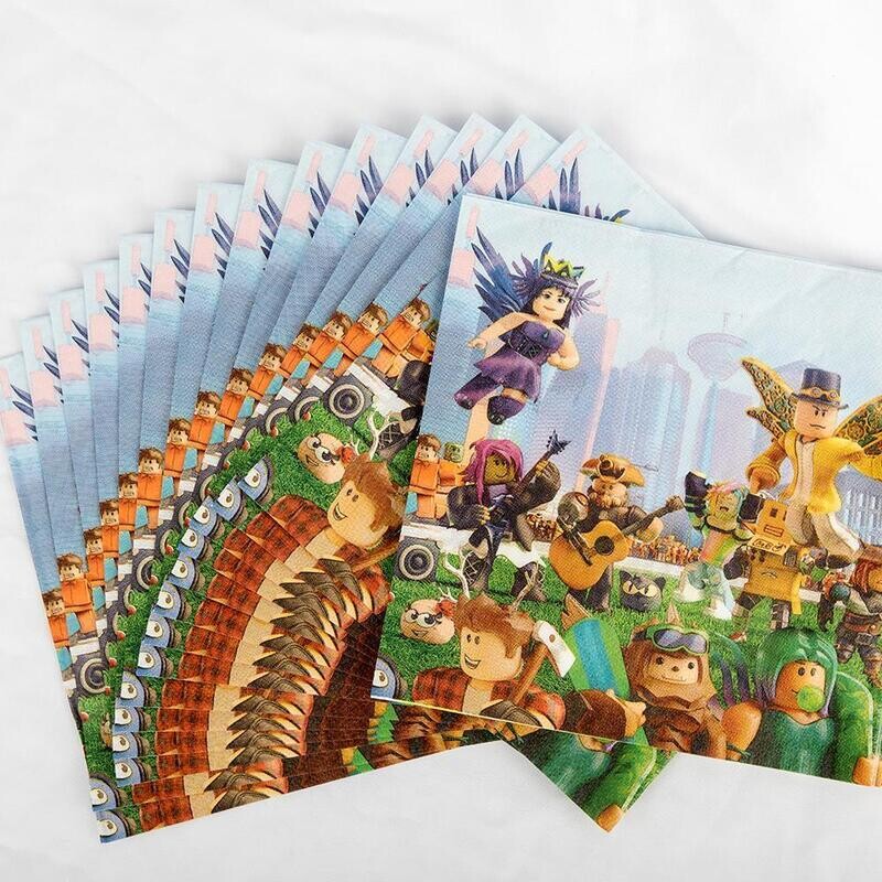 Roblox Napkins /20Pcs