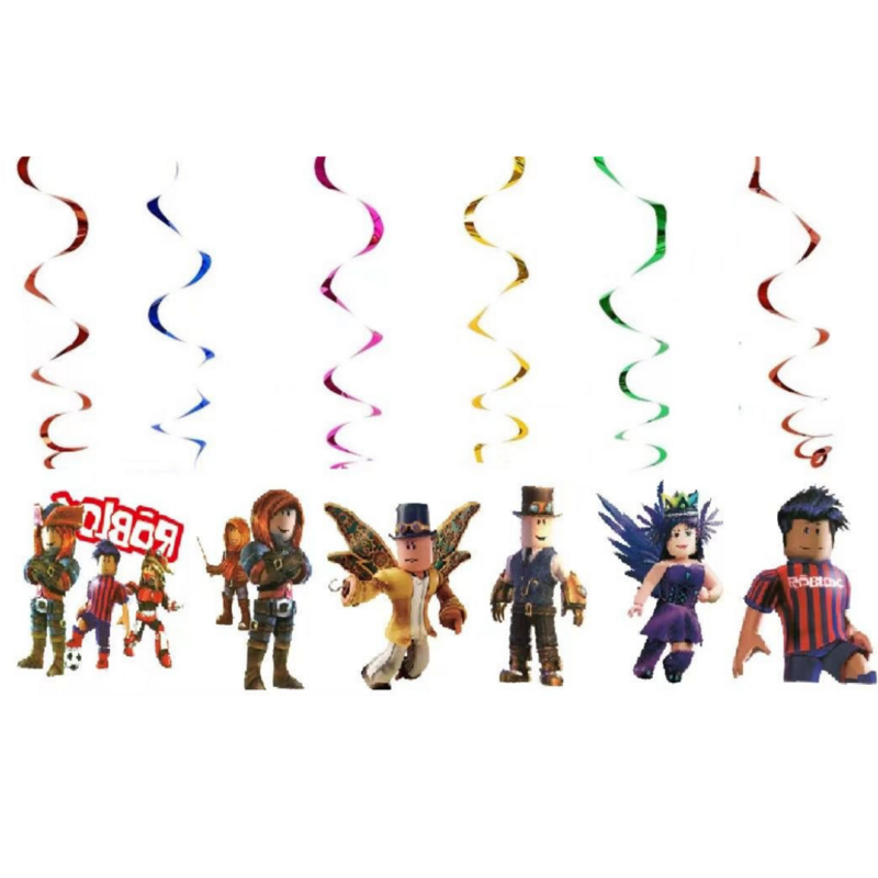 Roblox Hanging Swirls /6Pcs