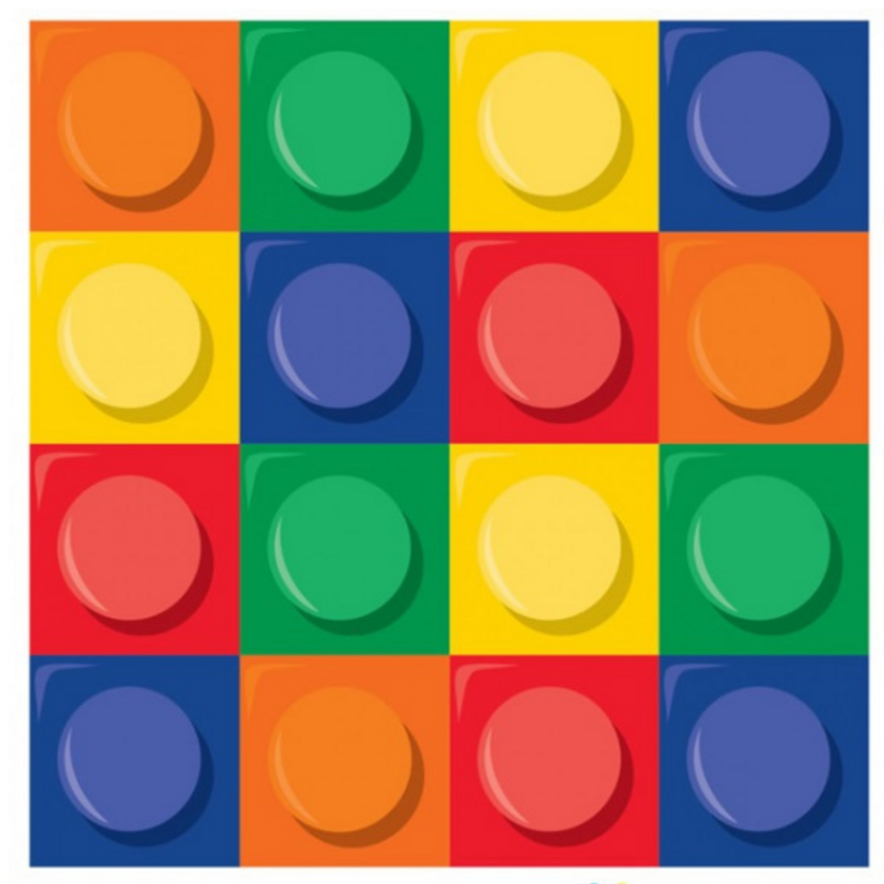 Lego Napkins /20Pcs