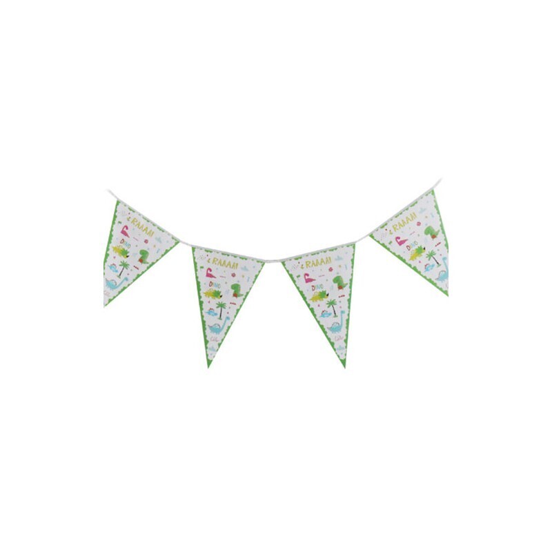 Cute Dino Flag Banner