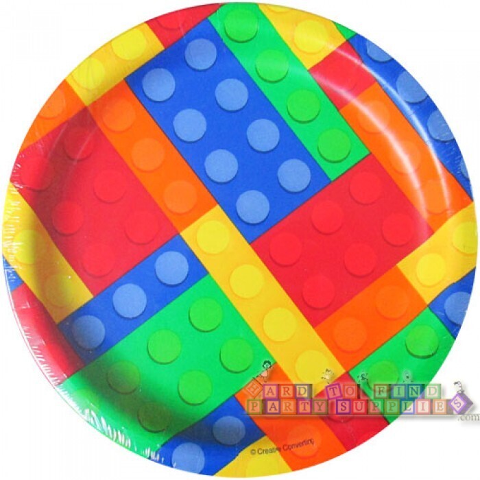 Lego Paper Plates /10Pcs