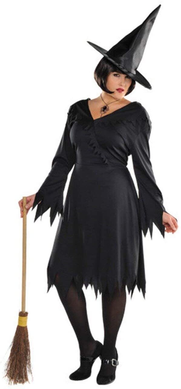 Classic Women Witch Halloween Costume /Plus Size