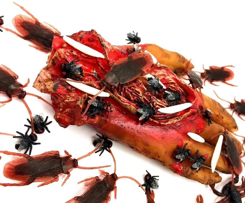 Realistic Plastic Fake Bugs /150Pcs