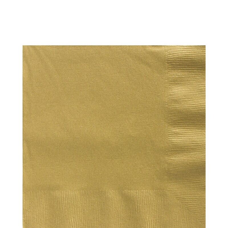 Gold Napkins /20Pcs