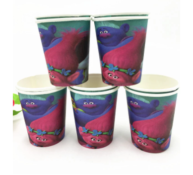 Trolls Paper Cups/10Pcs