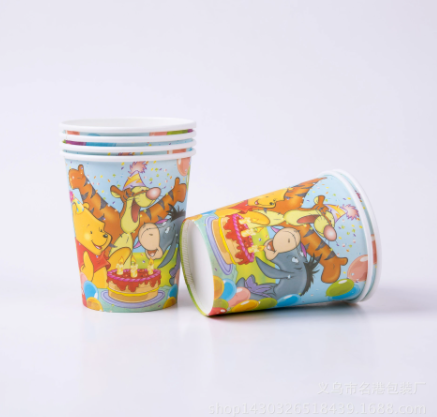Plastic Cups Winnie Sweet /10Pcs