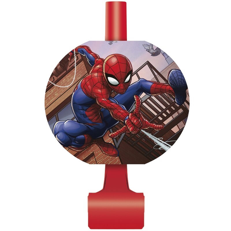 Spiderman Blowouts /6Pcs
