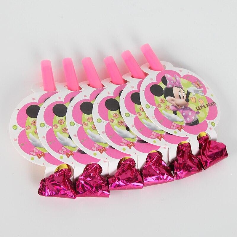 Minnie Bow-Tique Blowouts /6Pcs