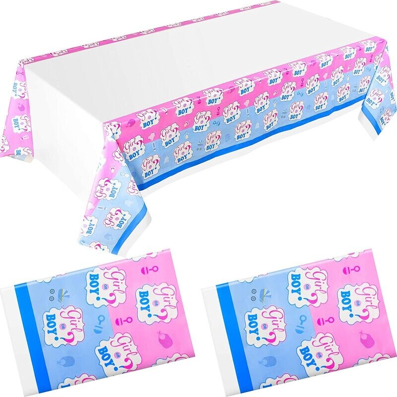 Gender Reveal Tablecover