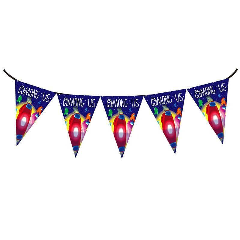 Among Us Flag Banner /10Pcs