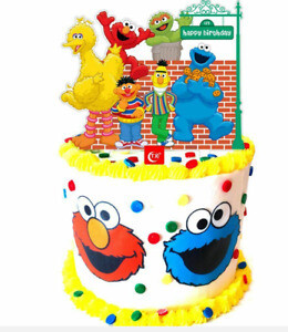 Sesame Street Cake Topper /1Pc