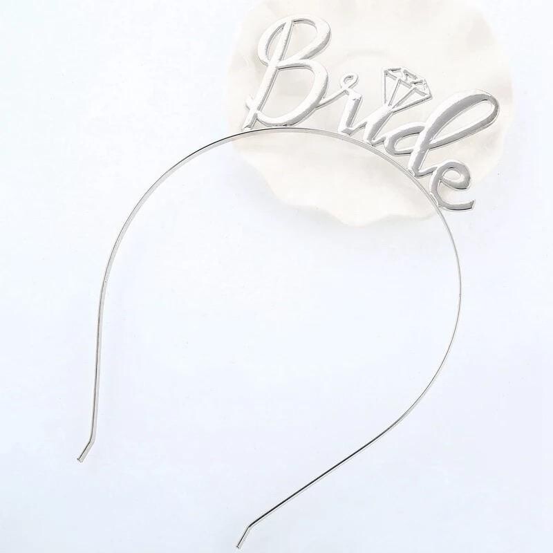 Bride Headband Silver