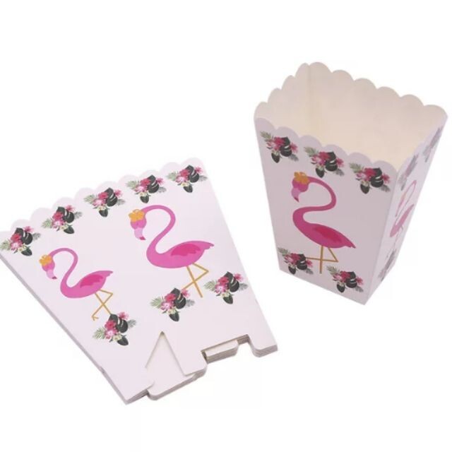 Flamingo Treat Boxes /6Pc